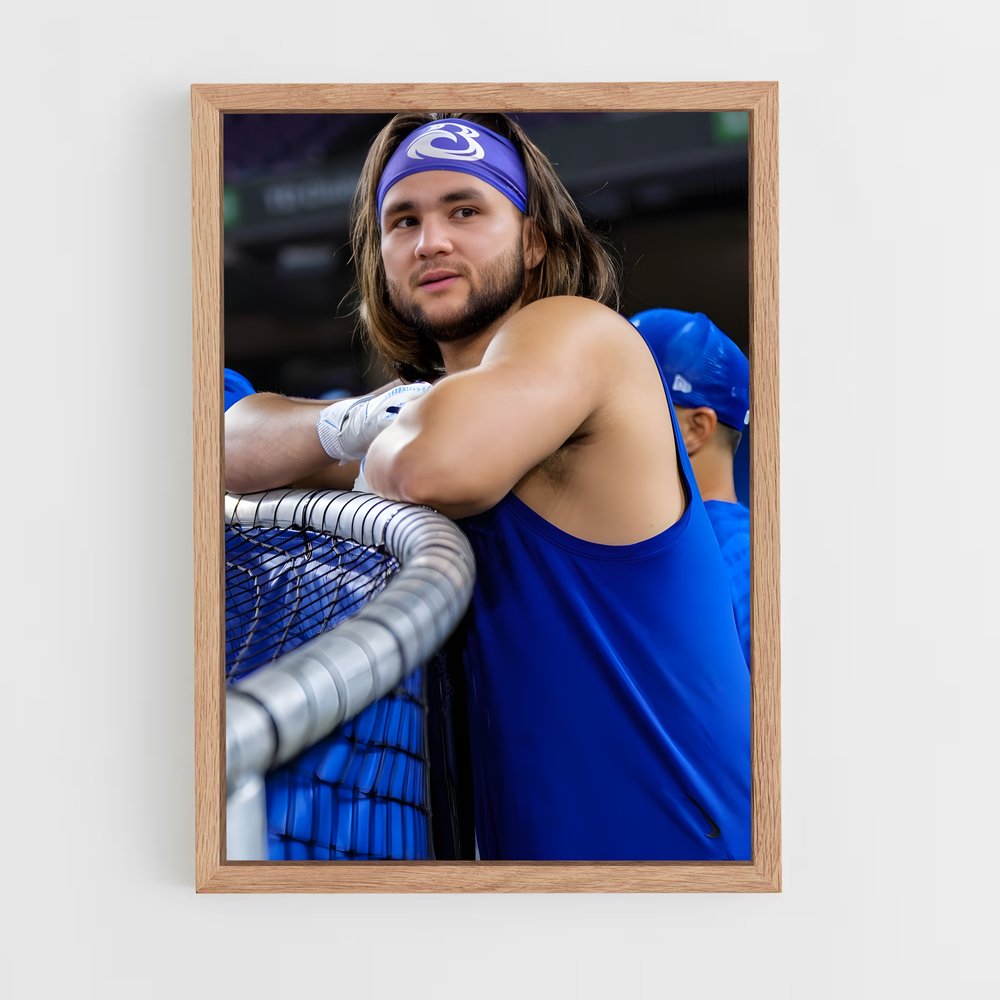 Poster Long Mèches – affiche Baseball (vue 4)